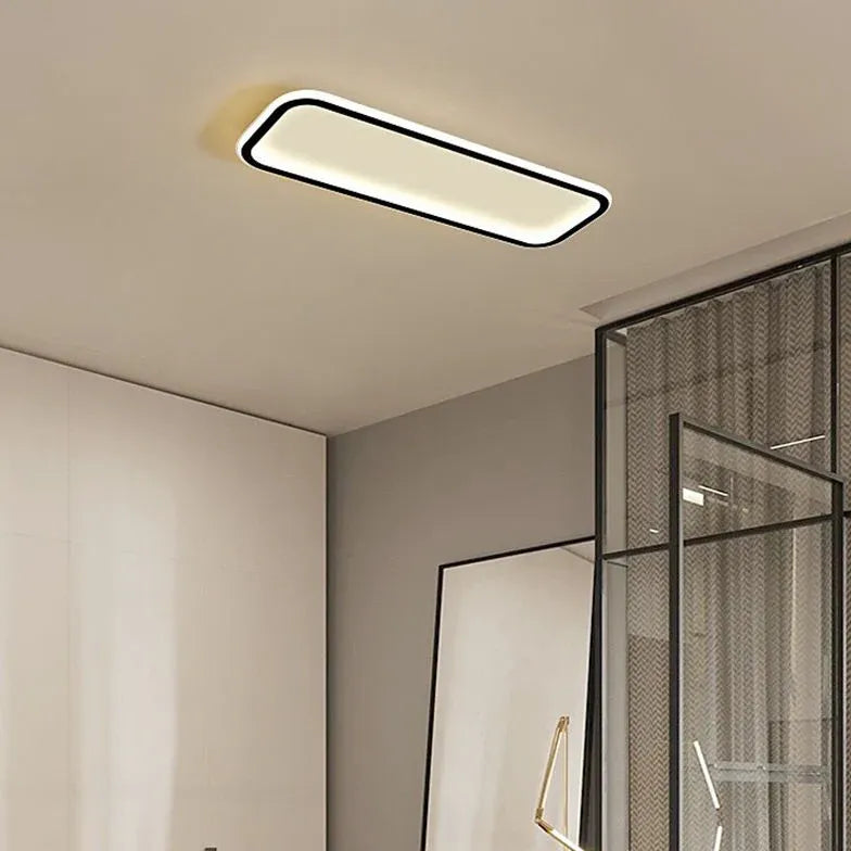 Plafoniera a Soffitto Rettangolare Sottile Minimalista - clowasit.com