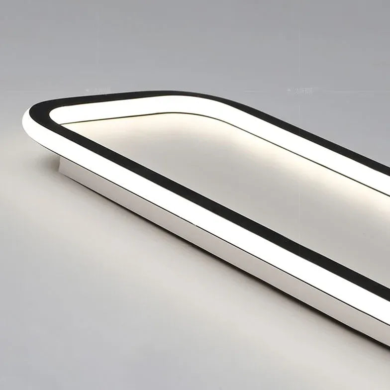 Plafoniera a Soffitto Rettangolare Sottile Minimalista - clowasit.com