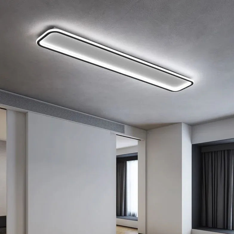 Plafoniera a Soffitto Rettangolare Sottile Minimalista - clowasit.com
