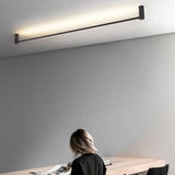 Lampada da Soffitto LED Lineare Nera - clowasit.com