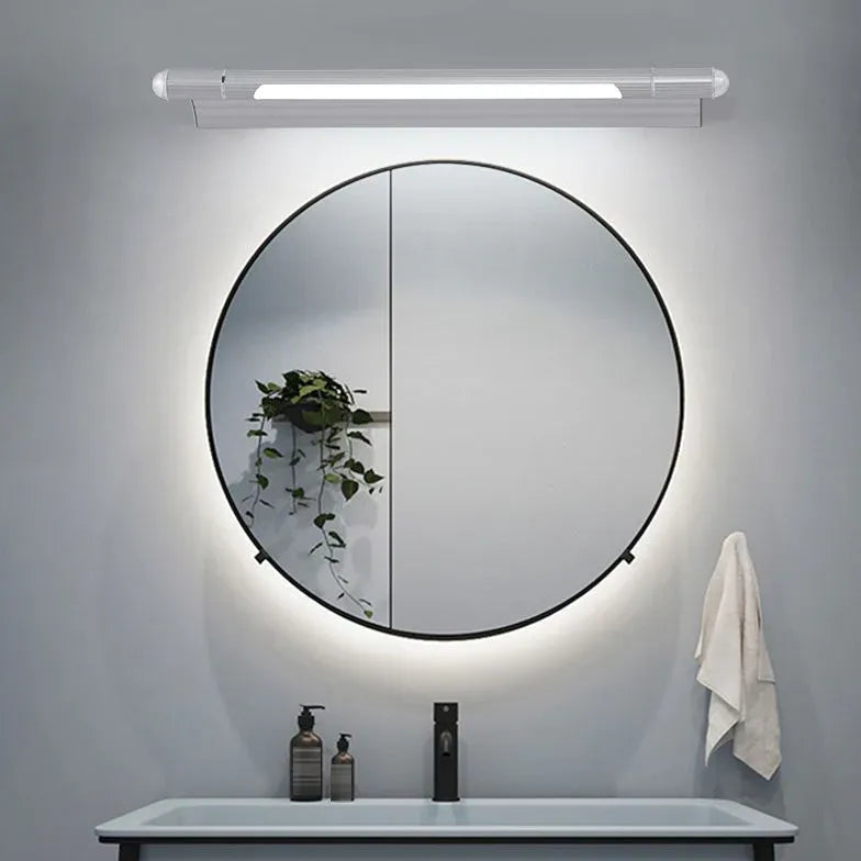 Applique moderne per bagno con LED argento - clowasit.com