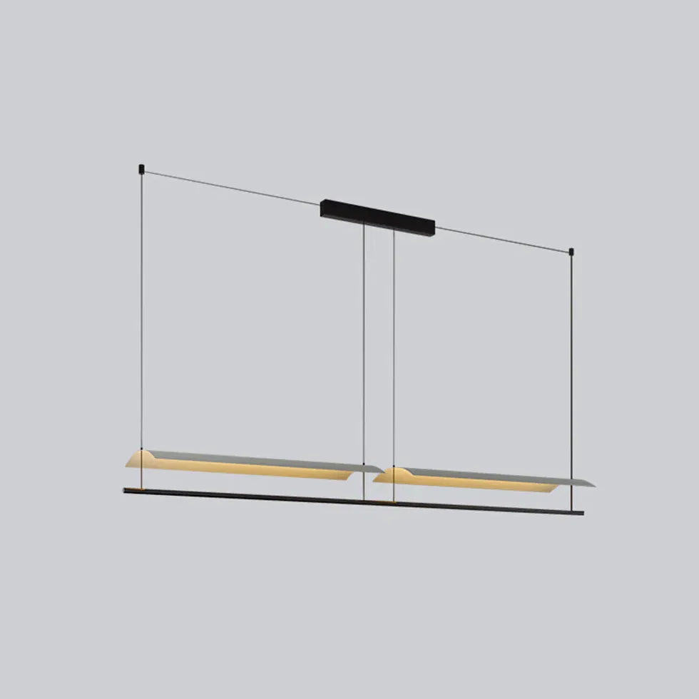 Lampadario Sospensione LED Design Elegante Lineare - clowasit.com