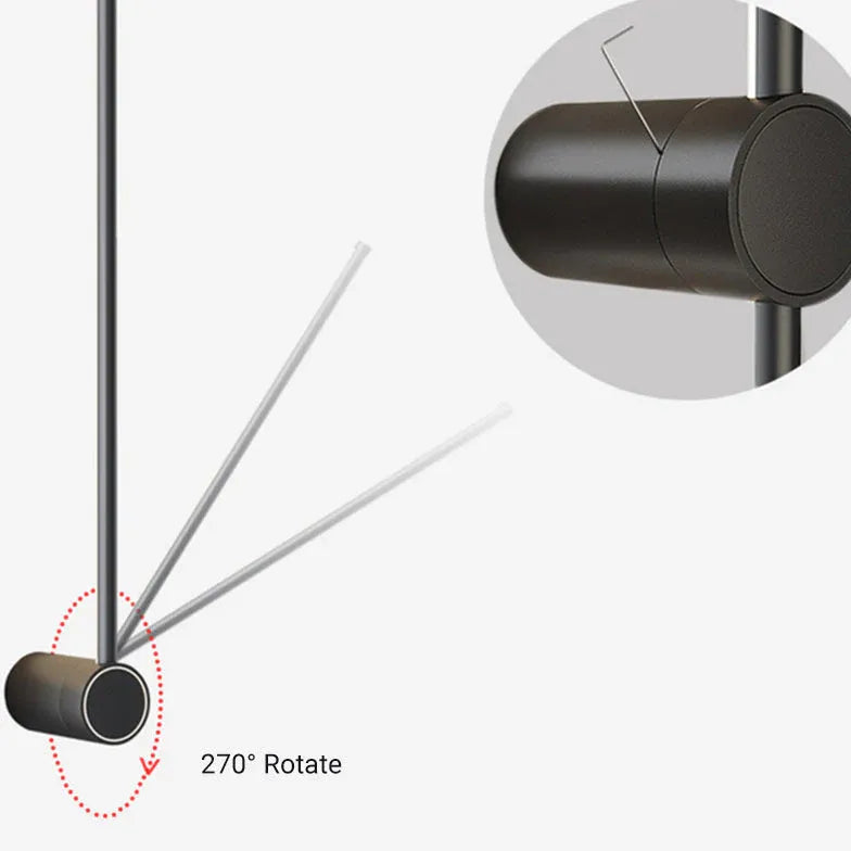 Luce da esterno a led Linee verticali - clowasit.com