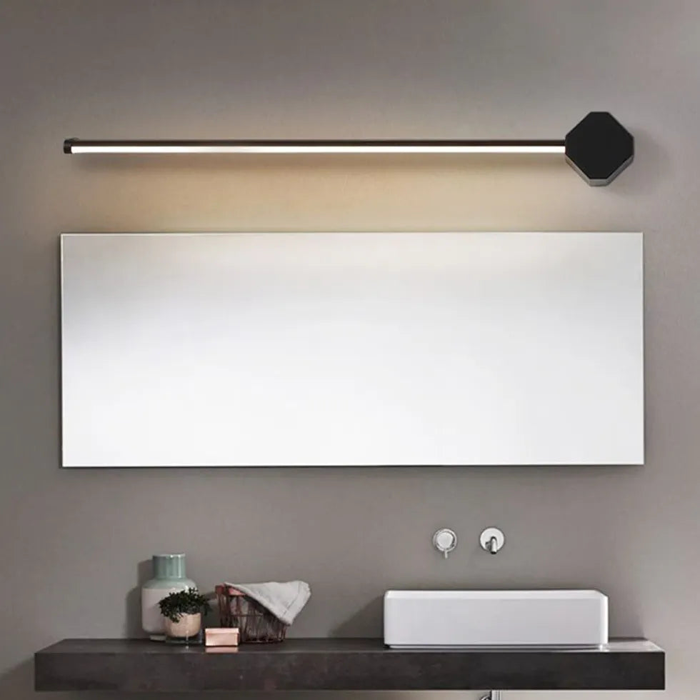 Lampada da specchio led Esagonale per bagno - clowasit.com
