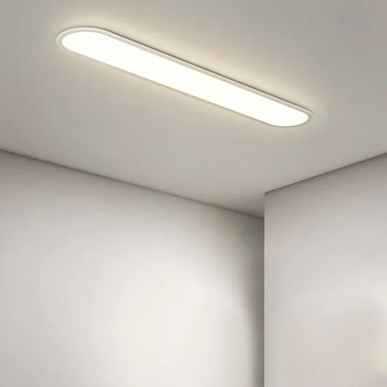 Plafoniere led moderne design in stile ovale bianco - clowasit.com
