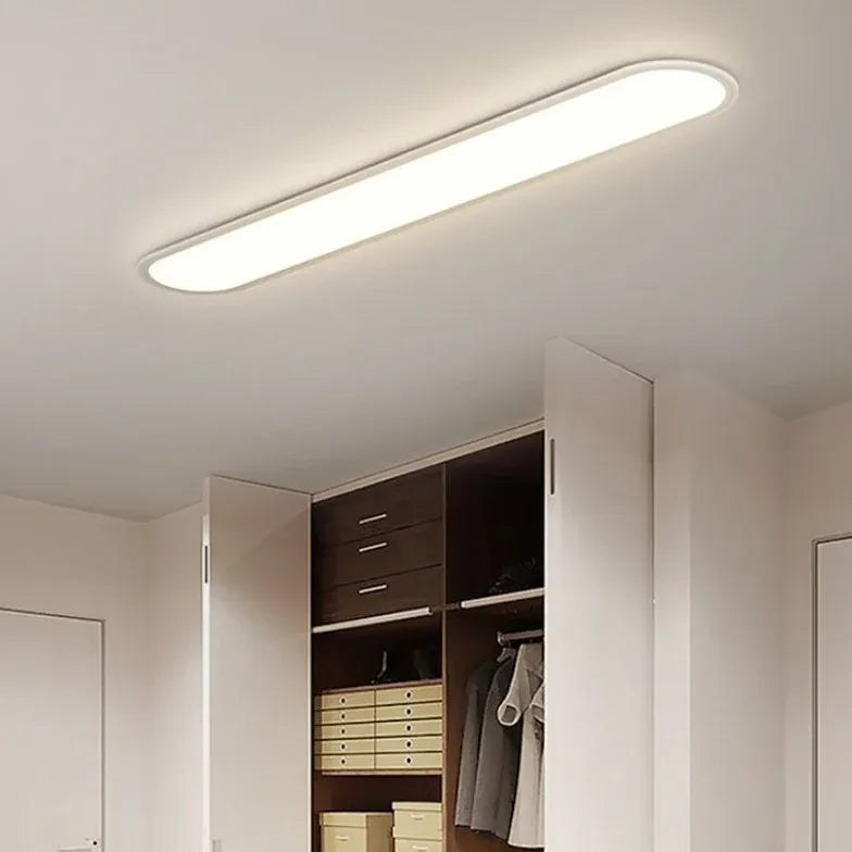 Plafoniere led moderne design in stile ovale bianco - clowasit.com