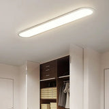 Plafoniere led moderne design in stile ovale bianco - clowasit.com