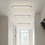 Plafoniere led moderne design in stile ovale bianco - clowasit.com
