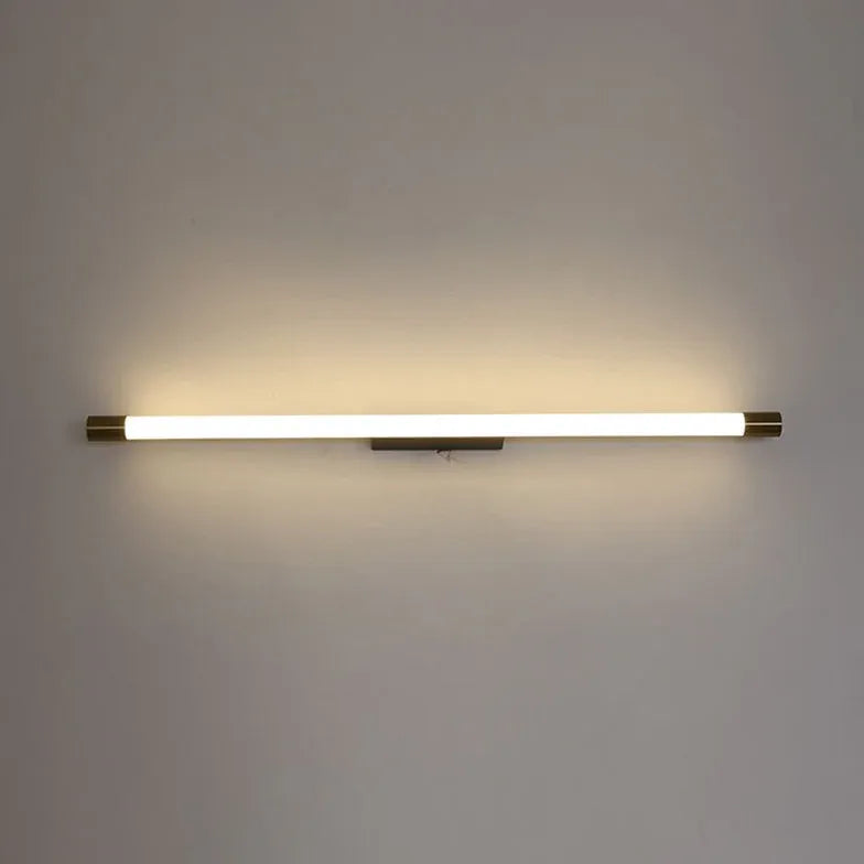 Lampada da parete a LED tubo dorato - clowasit.com