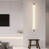Lampada da parete a LED tubo dorato - clowasit.com