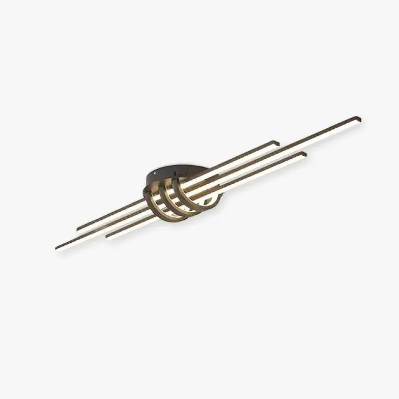Plafoniera minimalista per illuminazione lineare corridoio - clowasit.com