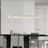 lampadari moderni led in marmo lineari italiani - clowasit.com