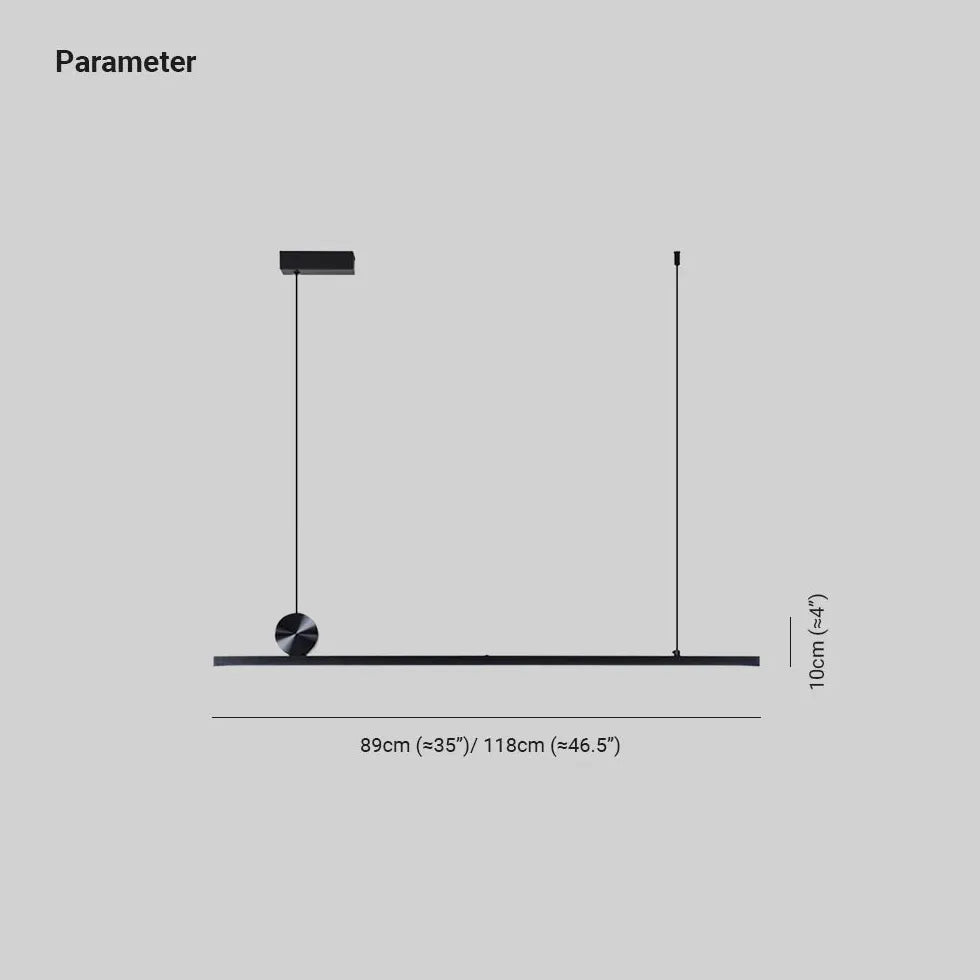 Lampadario Semplice per Sala da Pranzo Lineare - clowasit.com