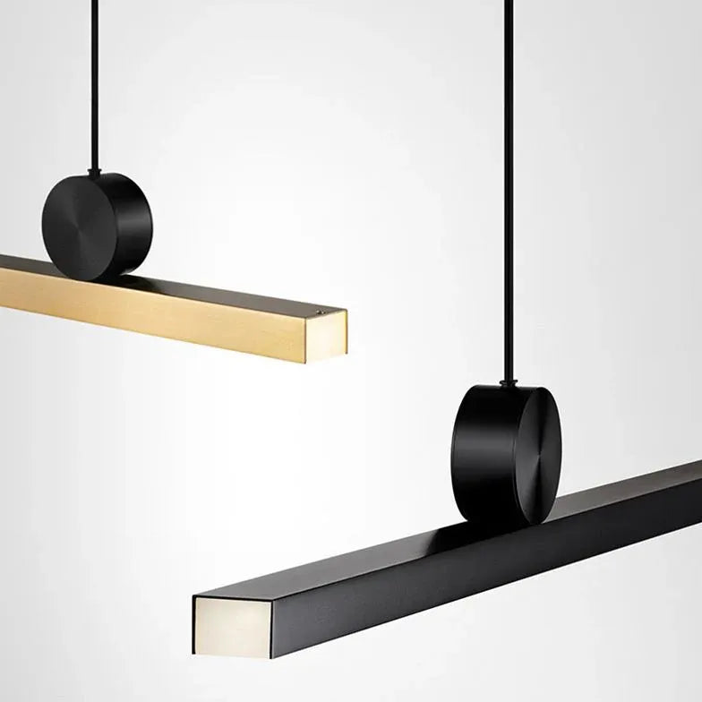 Lampadario Semplice per Sala da Pranzo Lineare - clowasit.com