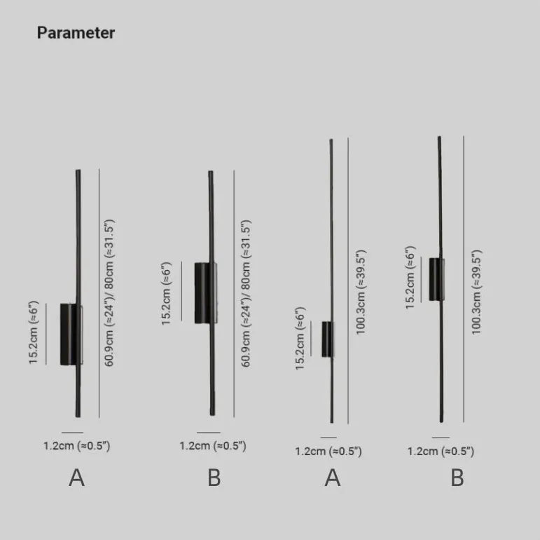 Applique da Parete Bagno Lineare Minimalista - clowasit.com