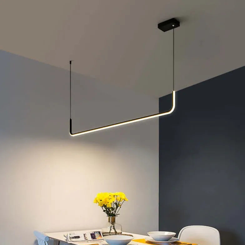 Lampadario moderno per cucina design a U incrociato - clowasit.com