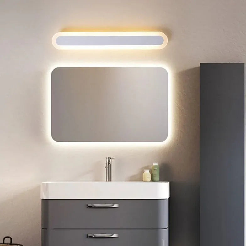 Applique da bagno design Stile Moderno Bianco - clowasit.com