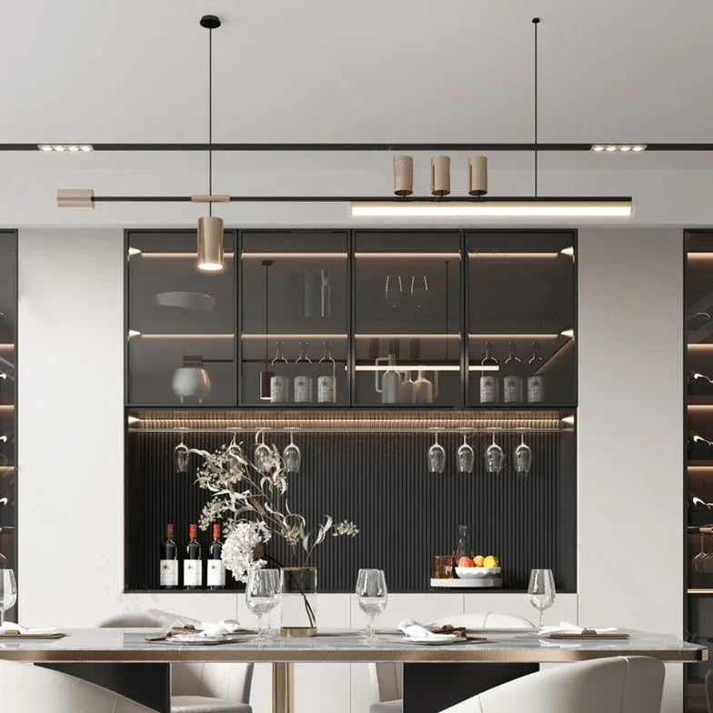 Lampadario ufficio Eleganza geometrica e stile moderno - clowasit.com