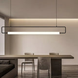 Lampadari per sala da pranzo moderna rettangolare - clowasit.com