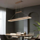 Lampadari in metallo moderni design rettangolare minimalista - clowasit.com
