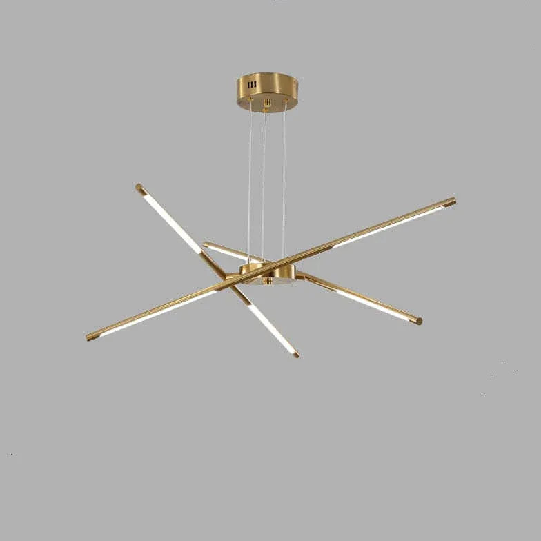 Lampadari lunghi moderni design LED nero elegante - clowasit.com