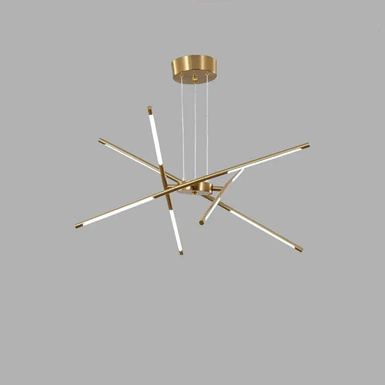 Lampadari lunghi moderni design LED nero elegante - clowasit.com