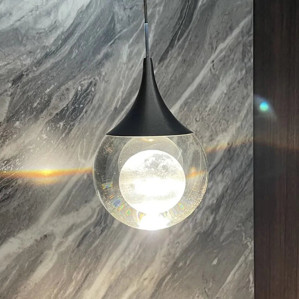 Lampade in vetro a sospensione Sfera Trasparente - clowasit.com