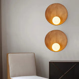 Applique a parete moderne in resina rotonda - clowasit.com