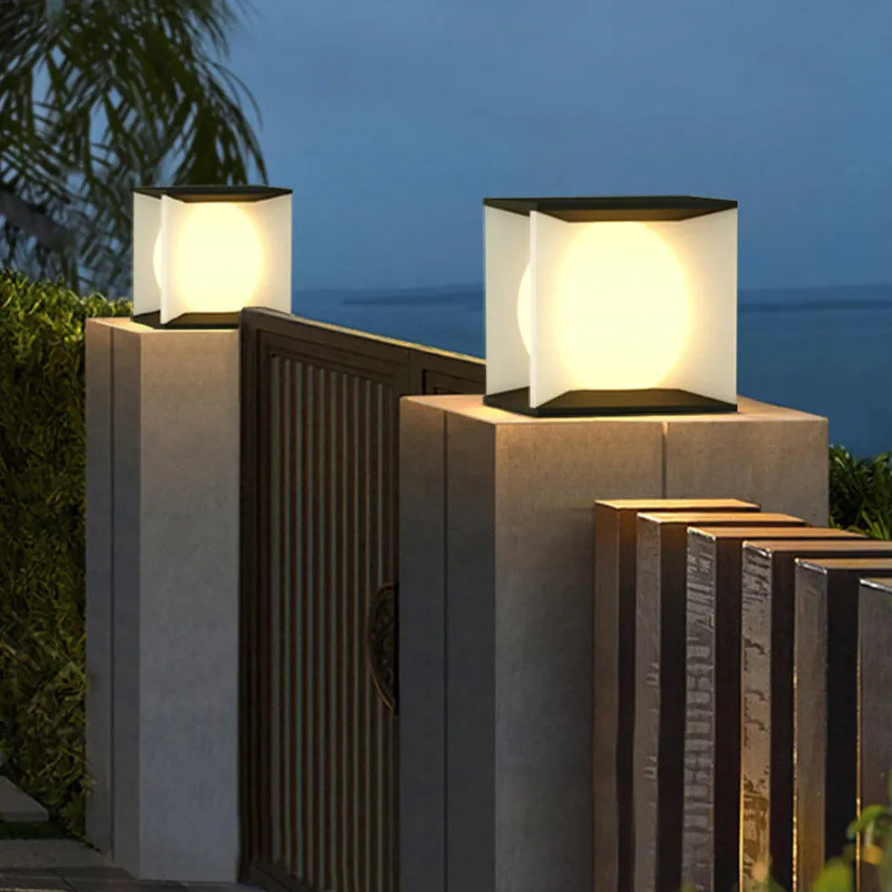 luci da esterno a energia solare cubo - clowasit.com