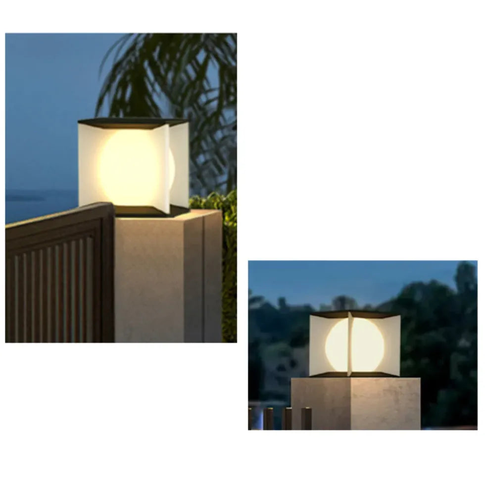 luci da esterno a energia solare cubo - clowasit.com