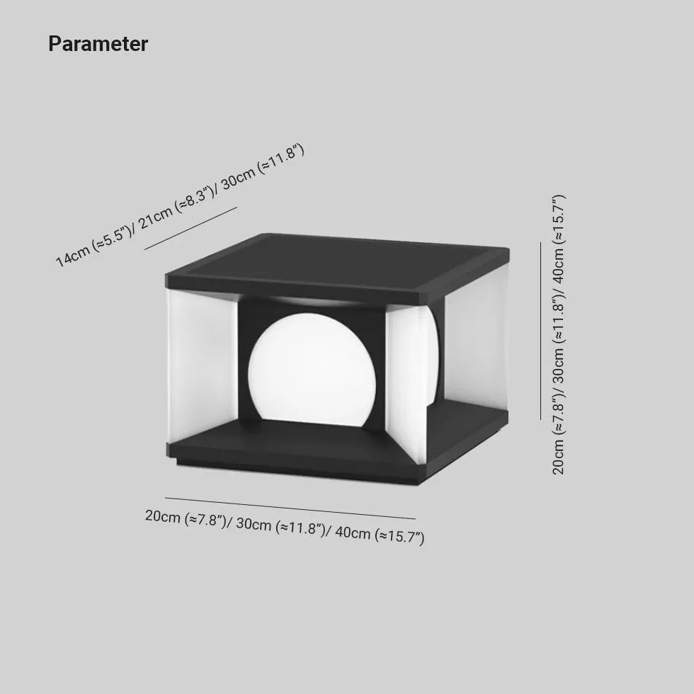 lampade a luce solare da esterno cubo - clowasit.com