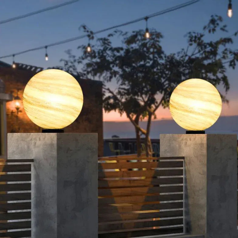 Lampade da esterno con palo e luci - clowasit.com