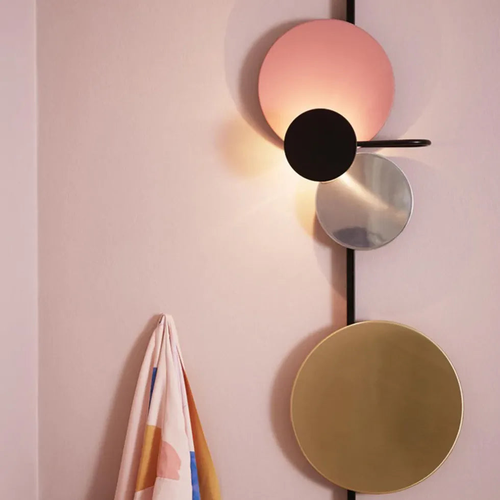 Applique da interni moderne con arte circolare - clowasit.com