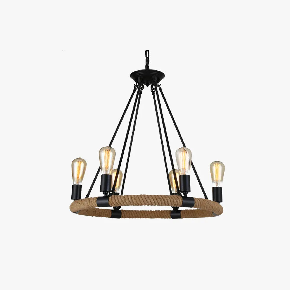 Lampadario soggiorno vintage a più luci - clowasit.com