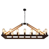 Lampadario Vintage Industriale a Quattro Lampadine - clowasit.com