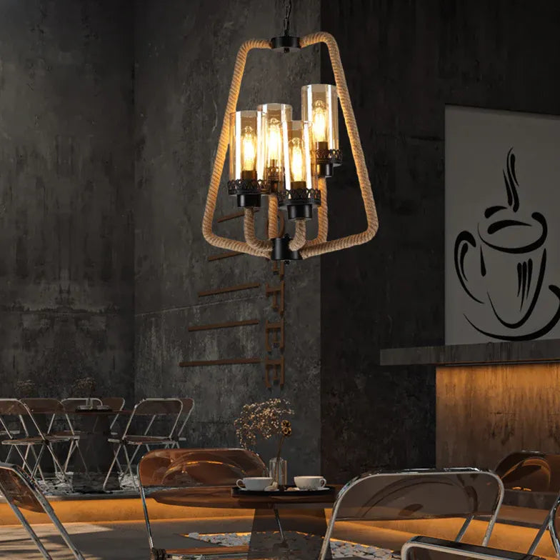 Lampadario Camera da Pranzo con Design Industrial - clowasit.com