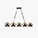 Lampadario Tipo Industriale Con Catena e Lampadine - clowasit.com