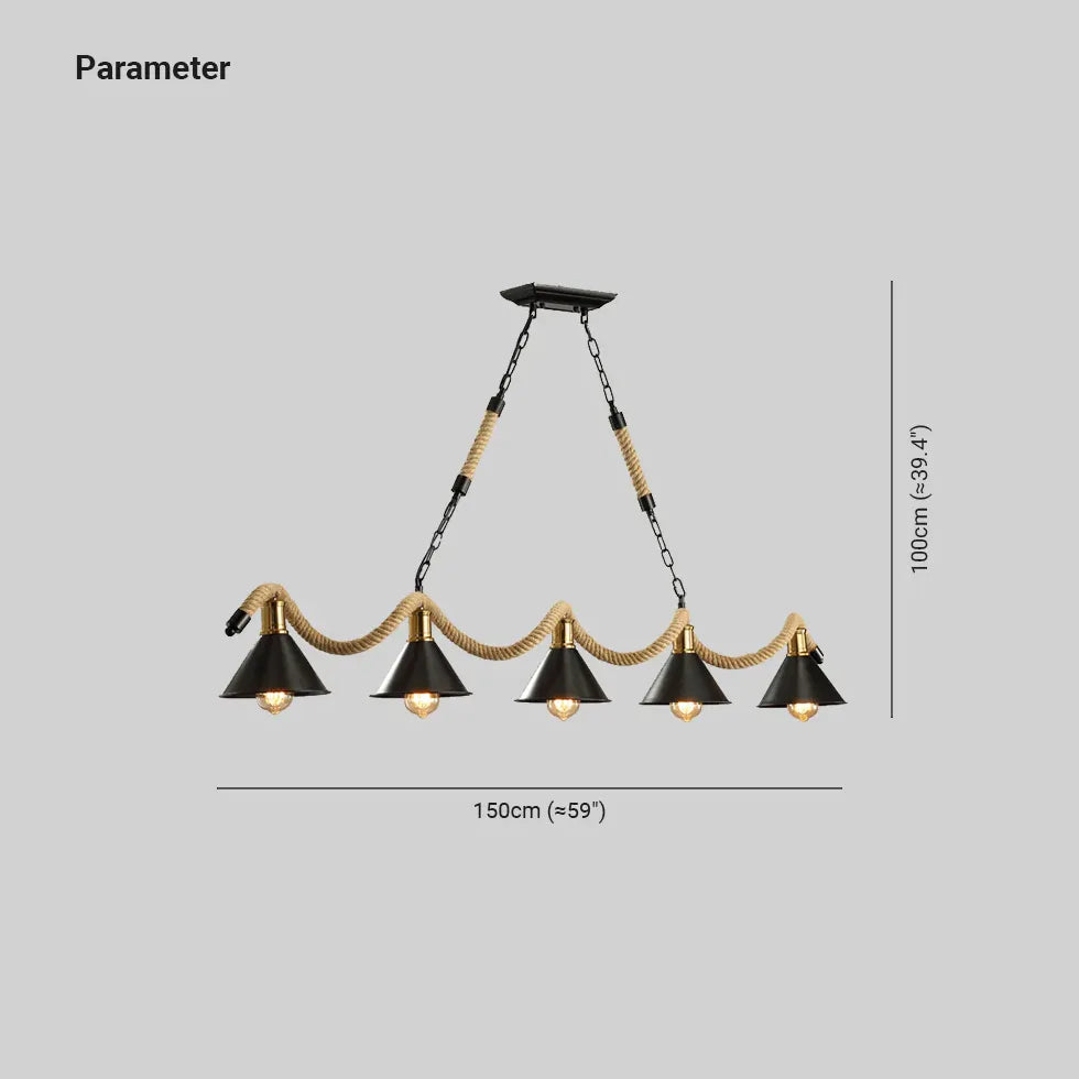 Lampadario Tipo Industriale Con Catena e Lampadine - clowasit.com