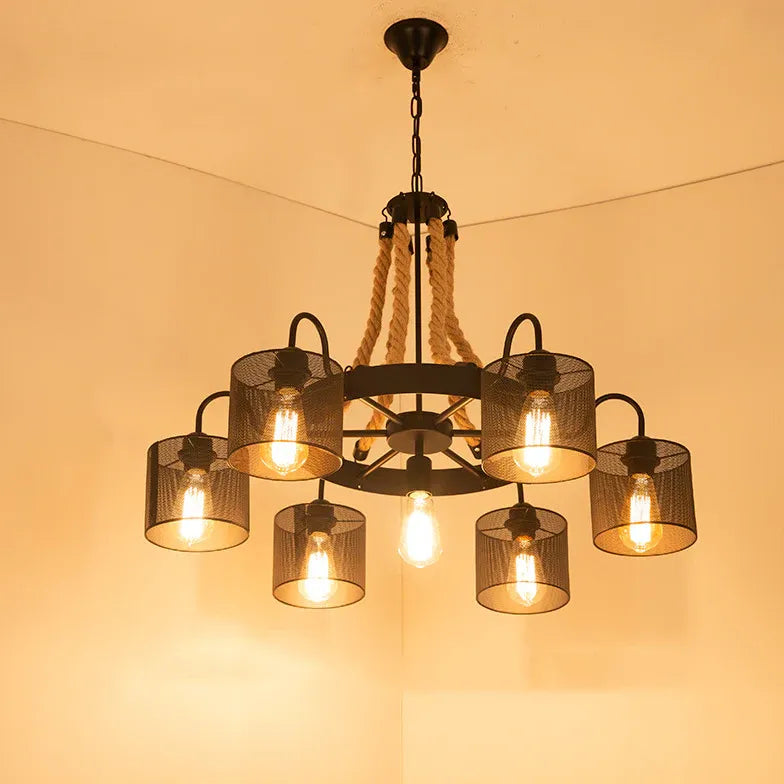 Lampadario Sospensione Industriale Stile Moderno - clowasit.com