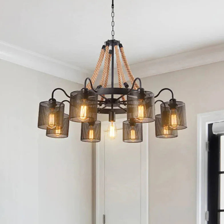 Lampadario Sospensione Industriale Stile Moderno - clowasit.com