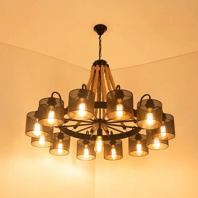 Lampadario Sospensione Industriale Stile Moderno - clowasit.com