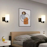 Applique Nere Parete con Paralume a Cilindro - clowasit.com