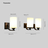 Applique Nere Parete con Paralume a Cilindro - clowasit.com