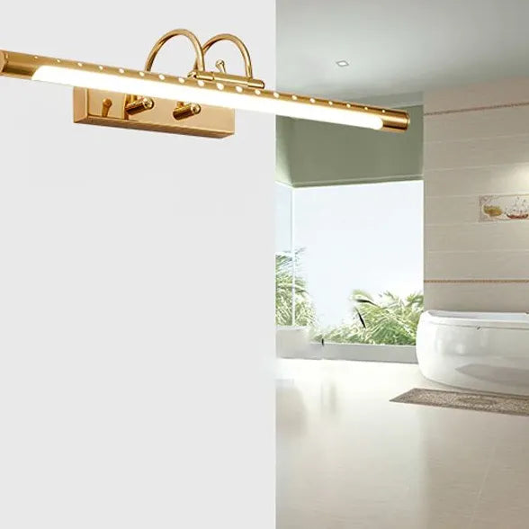 Lampada da specchio a led Oro elegante - clowasit.com