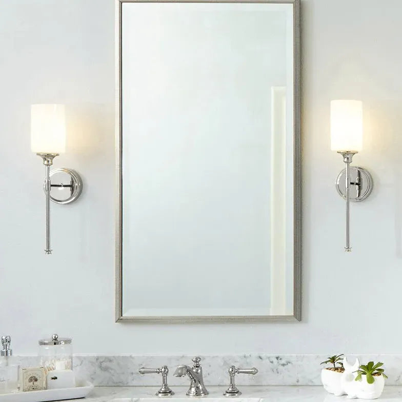 Applique da parete vetro per bagno moderno - clowasit.com