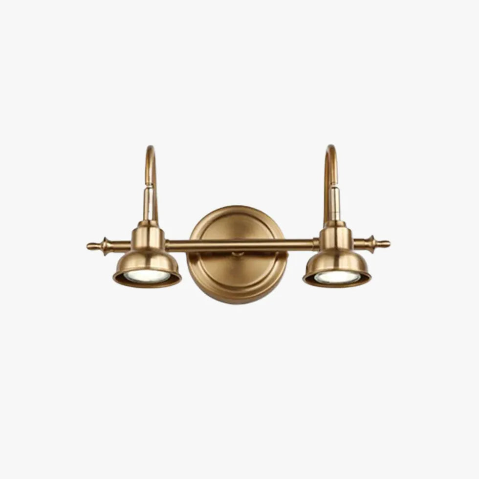 Faretti illuminazione bagno Lampade dorate industriali eleganti - clowasit.com