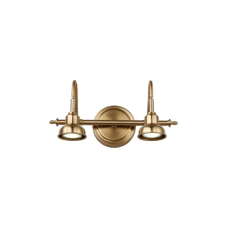 Faretti illuminazione bagno Lampade dorate industriali eleganti - clowasit.com