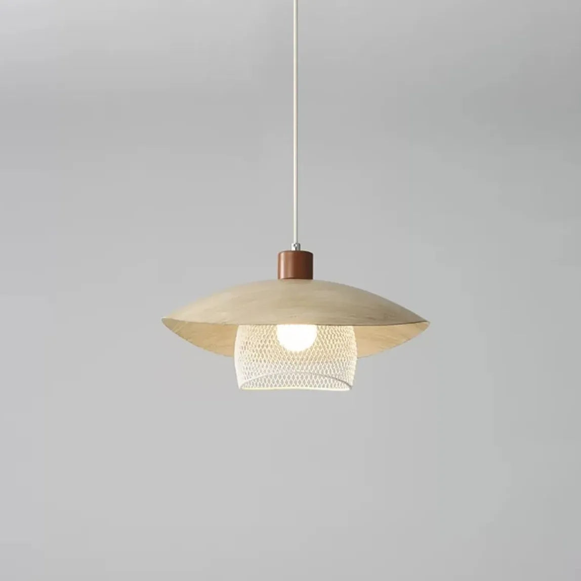 Lampadari per case in legno luce calda - clowasit.com