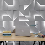 Applique da parete per ufficio pannelli geometrici - clowasit.com