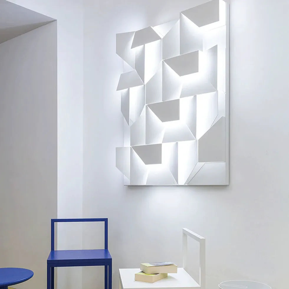 Applique da parete per ufficio pannelli geometrici - clowasit.com